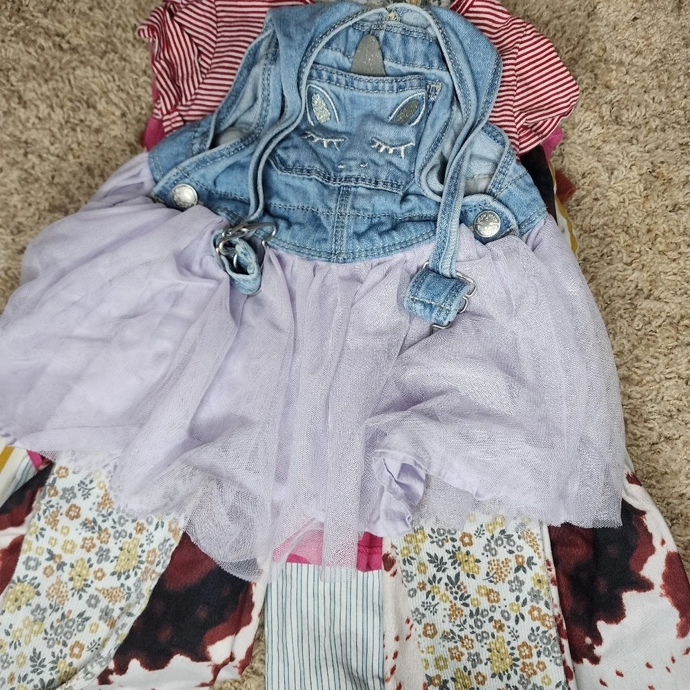 1 Box of 19 Toddler Girls Size 2T‎ Items Mixed